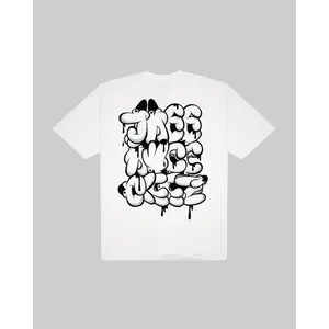 Driple Stack Jabbawockeez Tee White