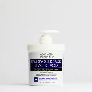 10% Glycolic Acid + Lactic Acid Body Cream