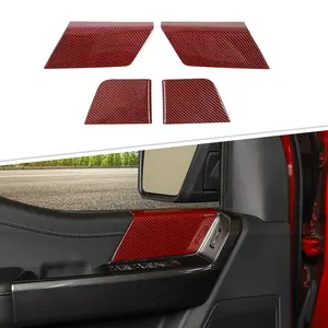 For 2021+ Ford F150 Interior Front Rear Door Panel Trim Cover (4 pcs)