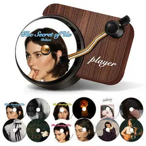 13pcs Gracie Albums Record Player Car Air Freshener,Cool Car Accesories,Pop Singer Car Decoration