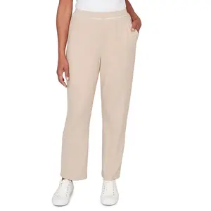 Alfred Dunner Petite Women's Comfort Everyday Slant Pocket Short Length Pant