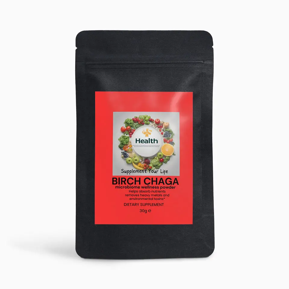 Birch Chaga Microbiome Wellness Powder