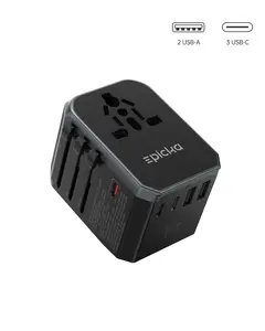 45W GaN Universal Travel Charger, Portable Mobile Smartphone Cellphone USB-C Fast Charging Adapter