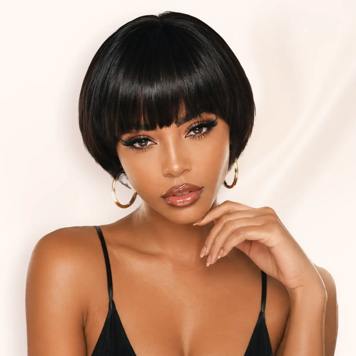 Beluck Pixie Cut Wig 2X4 Lace Glueless Wigs Straight Human Hair Wig Ready To Go Short Pixie Wigs Human Hair Wigs For Women Natural Black Straight Bob Wigs Beginner Friendly Summer Hairstyles Budget Friendly Wig Beach Essentials#Summervibes