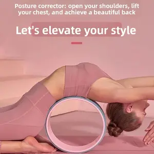 Yoga wheel open back yoga circle novice back bend over trainer Dharma wheel lift auxiliary wheel