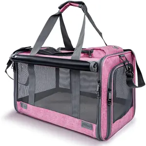 Pet Carrier for Large and Medium Cats, Soft-Sided Pet Carrier for Big Medium Cats and Puppy Dog Carriers Cat Carriers, Pet Privacy Protection Travel Carrier GAPZER
