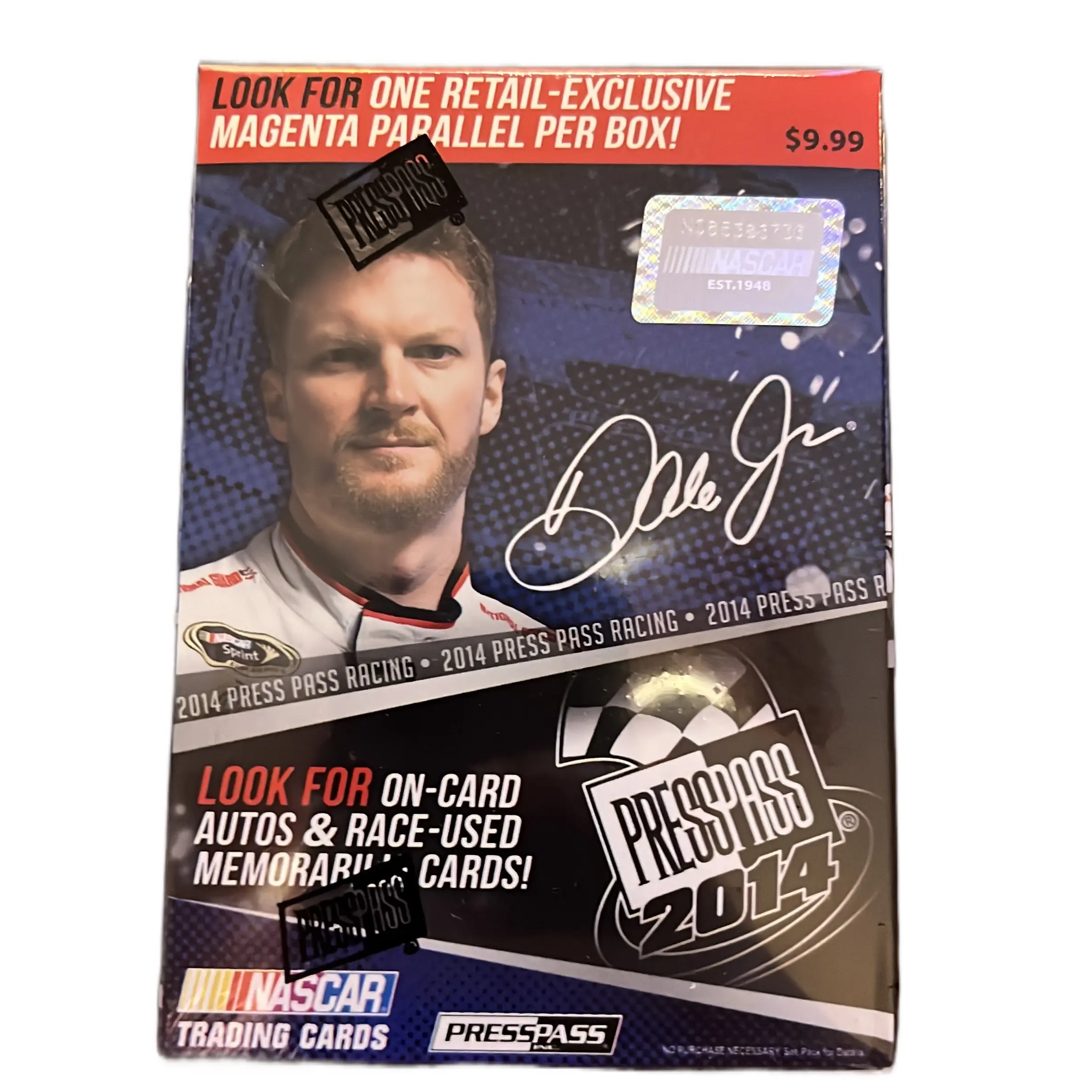 2014 Press Pass Nascar Racing Blaster NASCAR Trading Cards