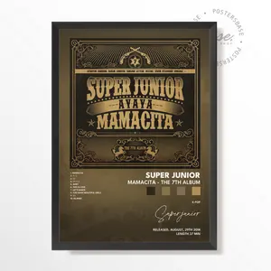 DICH - superjuniorMAMACITAThe7thAlbum Poster - Unframed #880