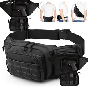 Reliable Oxford cloth tactical concealed carry shoulder bag - durable and secure, suitable for travel, work and everyday use.