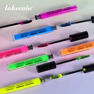 Colorful Eyelash Extensions Mascara Set, 6 Counts/set Long Lasting Waterproof Mascara, Eye Lashes Lengthening Volumizing Defining, Professional Eye Makeup Products, Cosmetic