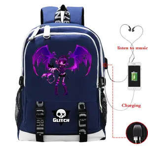 2026 New Murder Drones Casual Travel Backpack Multifunctional USB School Bag Large Capacity