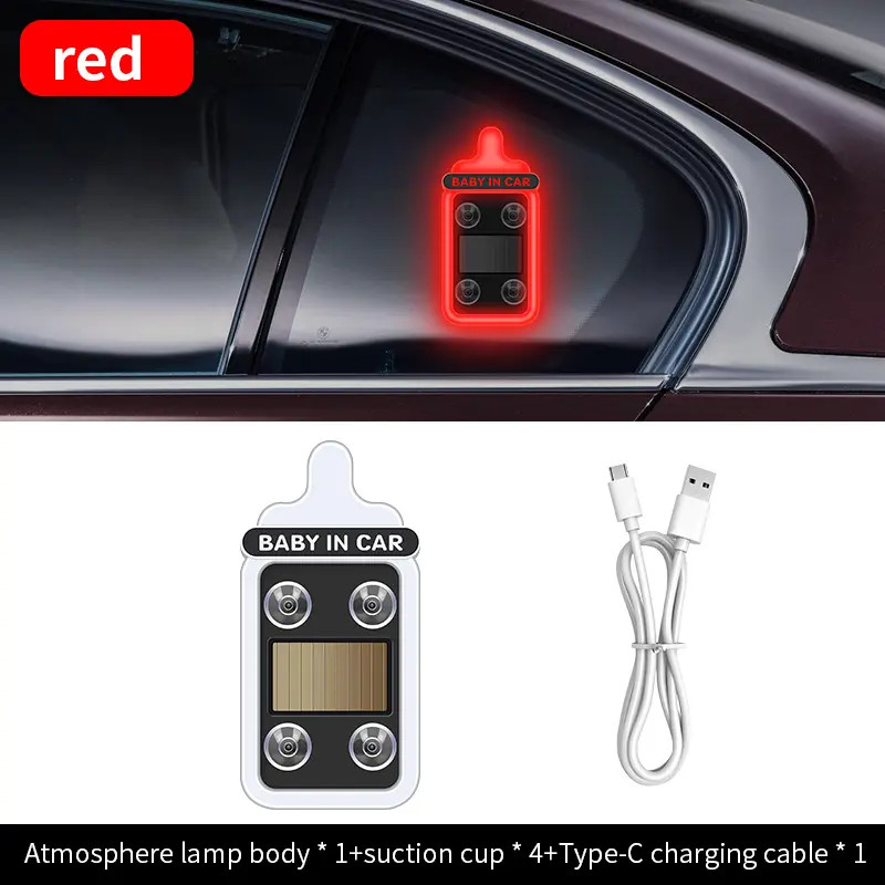 Baby Bottle Light - Red (1 Pack)