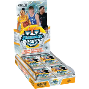 2024-25 Bowman University Chrome Basketball - Hobby Box Sports Trading Cards Sports Card Pack