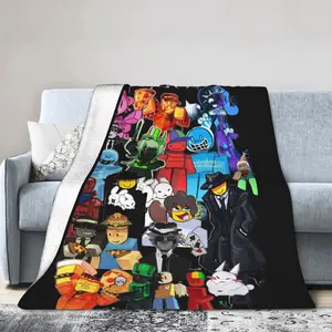 Funny Comfy Polyester Blanket Forsaken Character Flannel Blanket Winter  Warm Soft Throw Blanket for Children Home Decor Print Bedspread Sofa Bed Cover The Ultimate Christmas Present