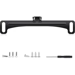 Universal Rear Backup Camera License Plate Bracket, Full Stainless Steel Rear View Camera Mount, Plate Holder for  up Camera, Dash Cam, Mirror Dash Camera, Not Include Backup Camera
