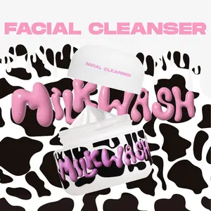 [Made By Mitchell] Milk Series Facial Cleanser, Gentle Skin Care Formula, Effective Makeup Remover, Daily Use Cleansing Solution