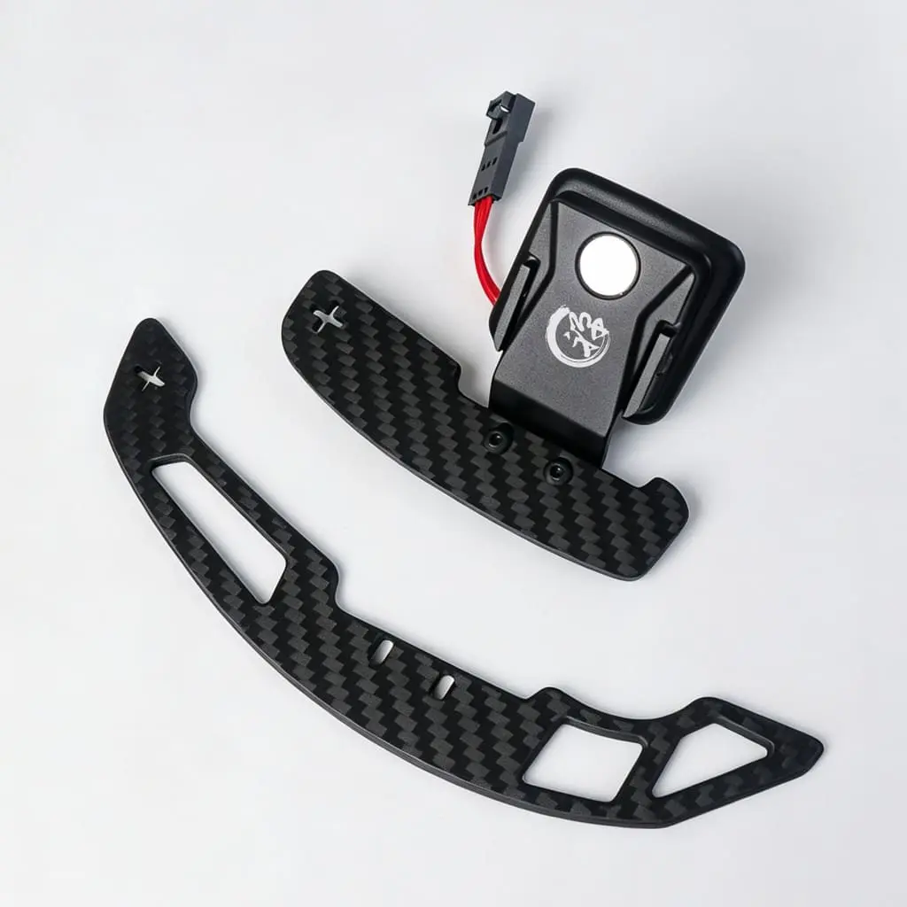 Zen Series™ Forged Carbon Fiber Magnetic Paddle Shifters, Car Shift Control Accessories for 2012-2015 Chevrolet Camaro