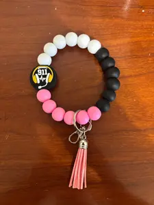 911 Dispatcher Keychain - Simple Design, Lightweight, Durable, Perfect for Everyday Use