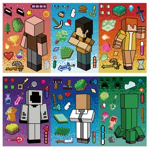 Cute Design 8 PCS Funny Stickers, Perfect for Child Gift