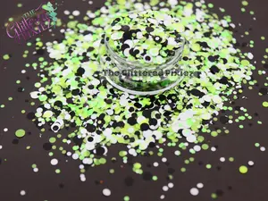 BEETLE JUICE glitter mix Fun 80's Inspired cute Loose Glitter for Nail art Hair Face Body Tumblers Craft supply Resin supply Freshie Glitter