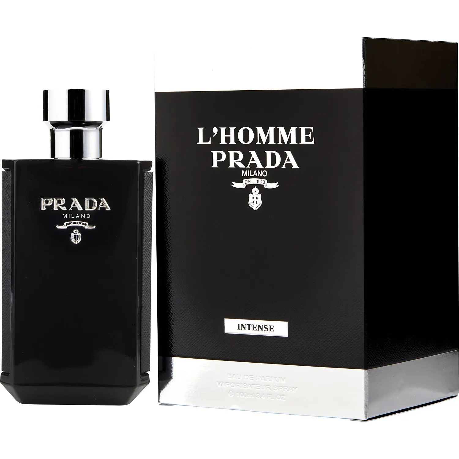 Prada L'homme Intense By Prada Eau De Parfum For Men Prada L'homme Intense By Prada Eau De Parfum For Men