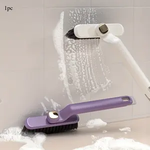 1pc, Multi-Angle Swivel Head Rotating Gap Brush - Effective Cleaning for Tight Spaces, Corners, and Grooves - Medium Firmness, House Cleaning Tools, Household Cleaning Tool