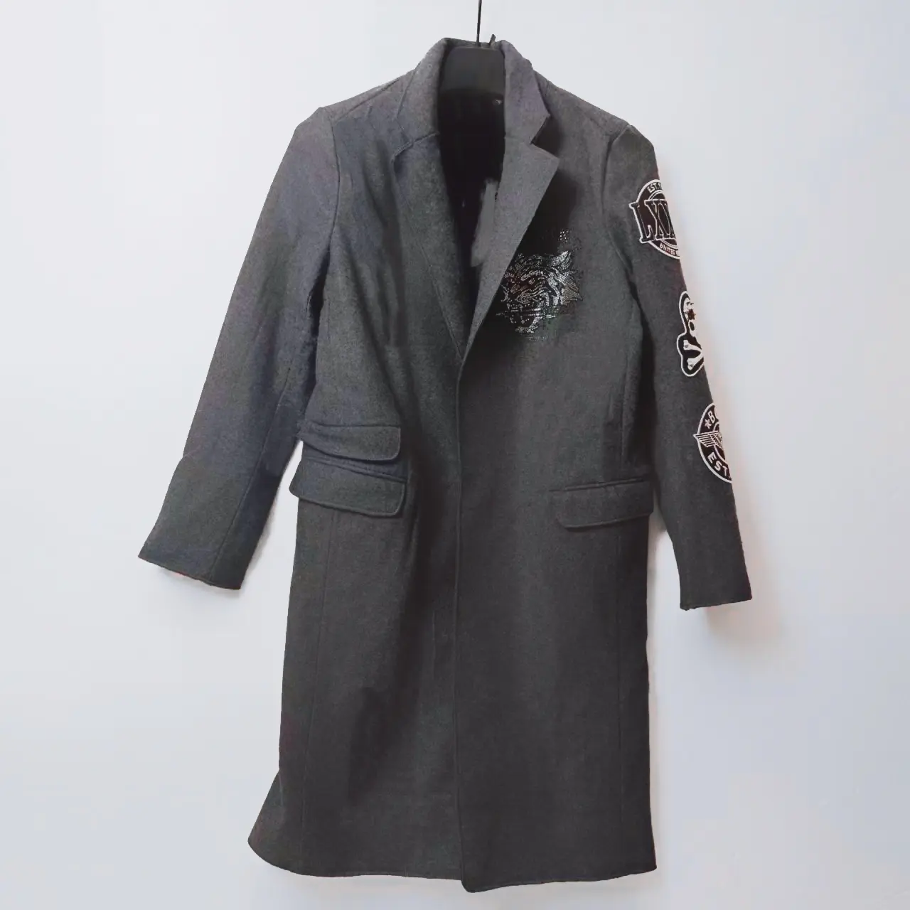 TCH-B - Splicing , Cotton Robe , Print , Unisex , tiger print , suit jacket , hot diamond