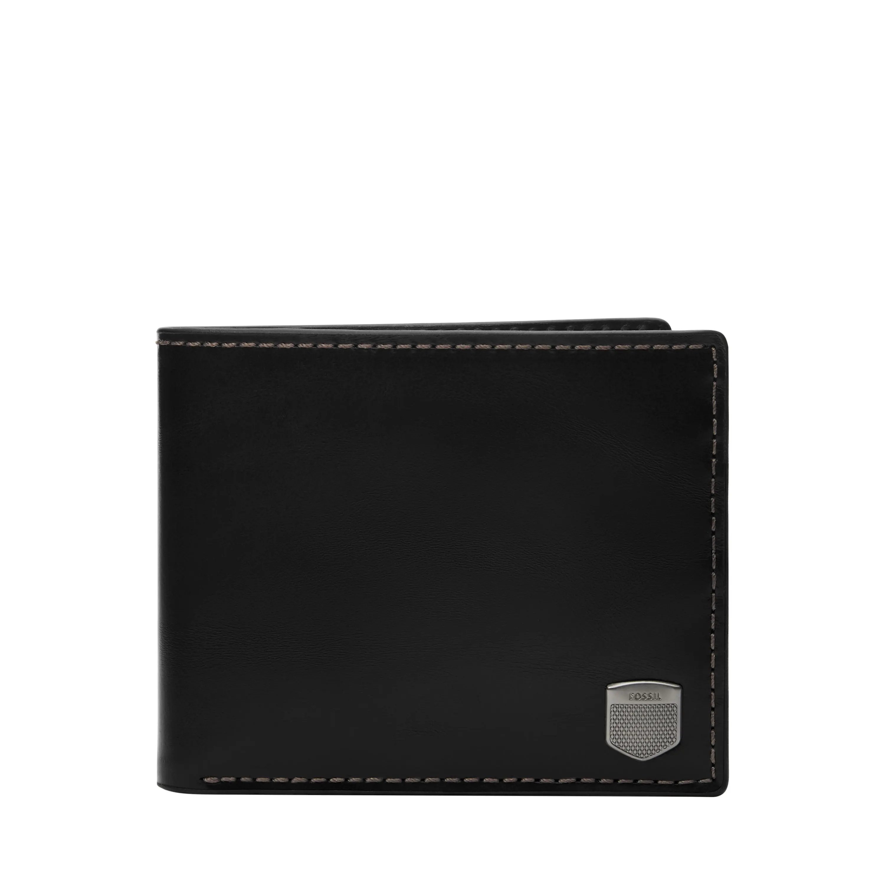 Fossil Men's Hayes Leather Bifold with Flip ID Fossil Men's Hayes Leather Bifold with Flip ID