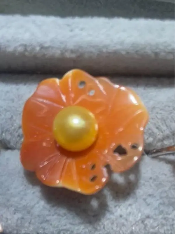 Doris(16045)gc.Royal Shell ring
