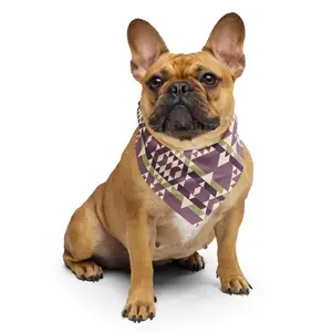 Purple Pet Bandana - Lightweight, Moisture Wicking - Beastly Moon Exclusive Design