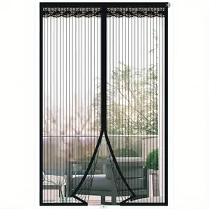 Magnetic Screen Door, Fits Door Size 80cm-120cm Screen Door Mesh, Door Screen Magnetic Closure for Patio Door Enjoy Air Fresh