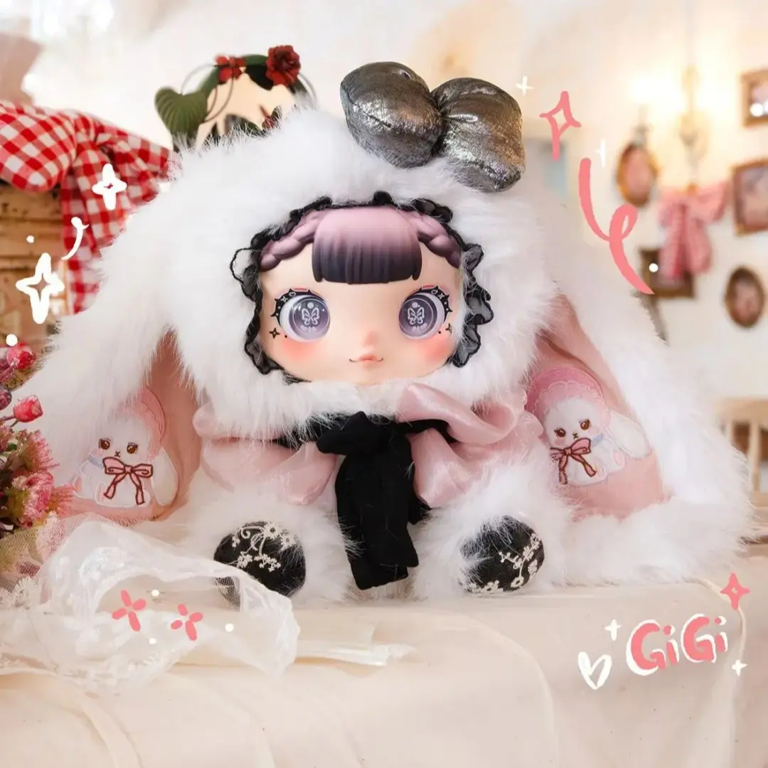 GIGI Stylish Sanctuary  600% Cute & Quirky Plush Blind Boxes |   8 + 1 Hidden Mystery Characters