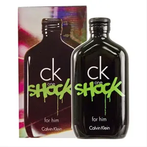 Coty Prestige Calvin Mens Ck One Shock For Men 3.4 Oz. Eau De Toilette Spray By Calvin Klein