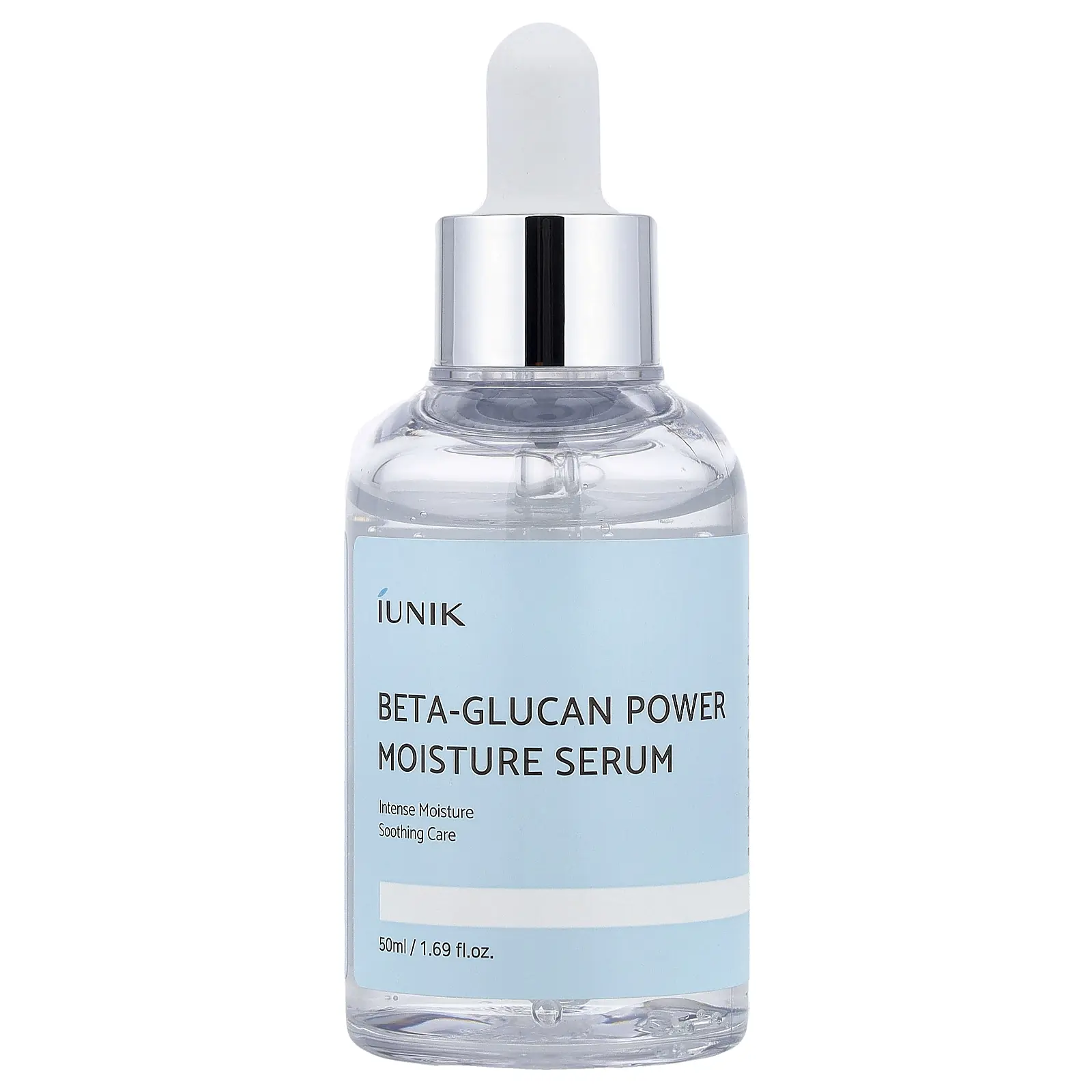 iUNIK Beta-Glucan Power Moisture Serum, Dry & Sensitive Skin Type, 1.69 fl oz (50 ml)