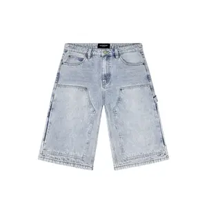 VICTORIOUS Baggy Fit Carpenter Denim Shorts