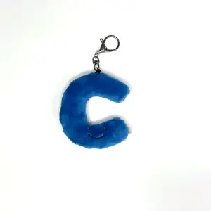 Alphapals® 4" Plush Letter C Keychain