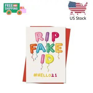 21st Birthday Cards Gifts for Him Her, Perfect 21 Year Old Birthday Decorations for Son Daughter