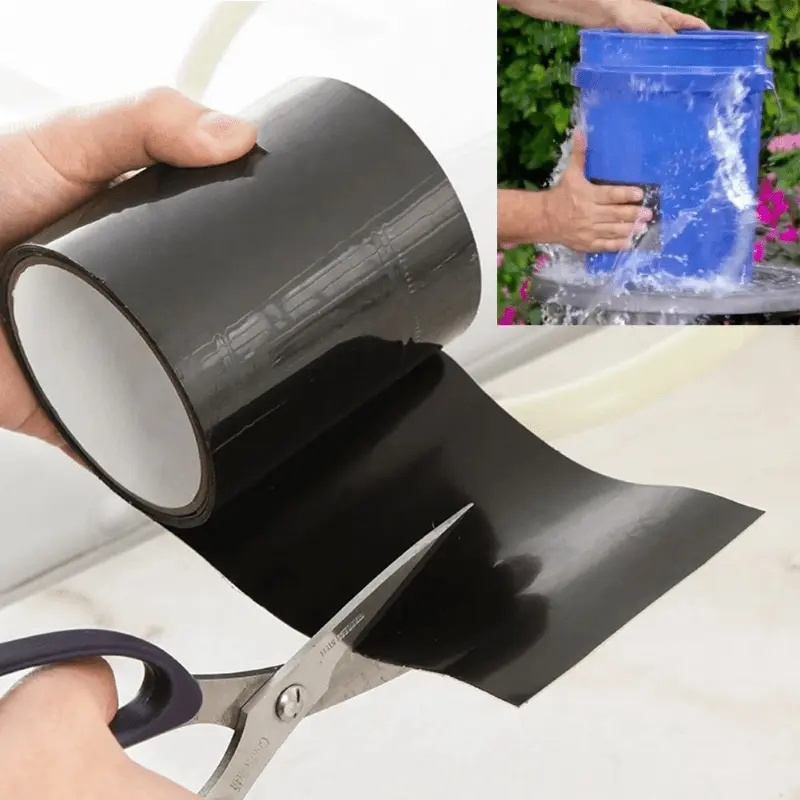 1pc 5 Feet(1.5m) Waterproof Flexible Strong Adhesive Patch Faucet Pipe Leakage Fix Repair Tape
