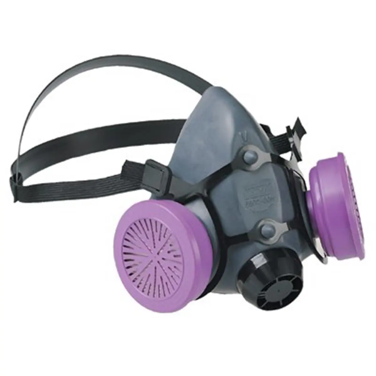 NORTH 068-550030M 5500 Series Medium Size Reusable Respirator Mask - Low-Maintenance Half Mask Safety Equipment, Comfortable and Efficient Design, Extendable Useful Life, Non-Allergenic Elastomer, Replaceable Parts, for DIY & Needlework Hobbies