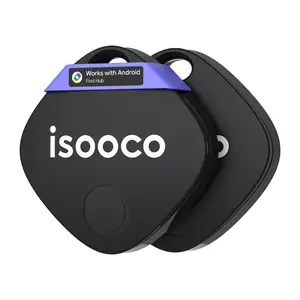 ISOOCO New Product Pack of 2 Key Finder GPS Locator IOS Android Compatiable, (not for Samsang, Huawei) Dual System 2 in 1 Smart Finder Tag for Children, Elderly, Luggage, Cars etc