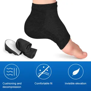 Invisible Height-increasing Insoles, Non-slip Height-increasing Heel Insoles, A Pair of 2.5CM 3.5CM Height-increasing Universal, Shoe Accessories Footwear Dry Cotton