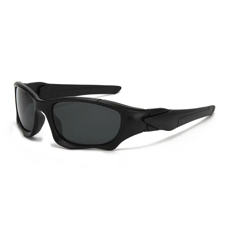 Unisex 3-Pack Tactical Polarized Polycarbonate Sunglasses, One Size Sporty Anti-Skid UV400 Protection Eyewear, Impact-Tested Impact-Resistant for Fishing, Driving, Cycling, Adjustable, Blocks 99.9% Glare, Enhances Contrast