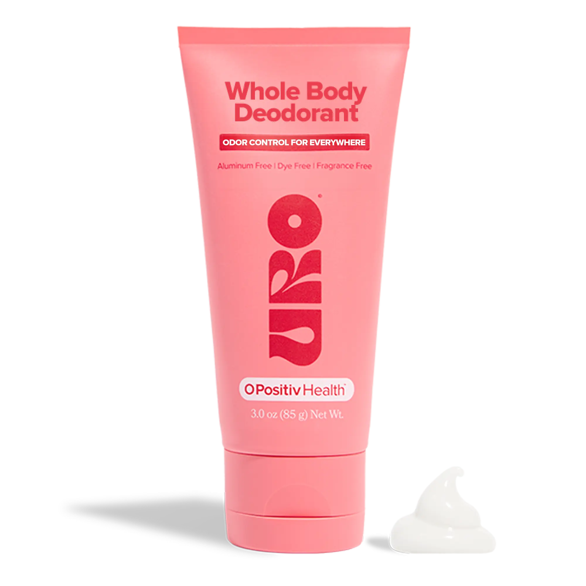 URO Whole Body Deodorant - Odor Control, Moisture Control, Anti-Chafing – 3 Oz Tube URO Whole Body Deodorant - Odor Control, Moisture Control, Anti-Chafing – 3 Oz Tube