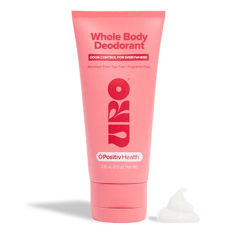URO Whole Body Deodorant - Odor Control, Moisture Control, Anti-Chafing – 3 Oz Tube