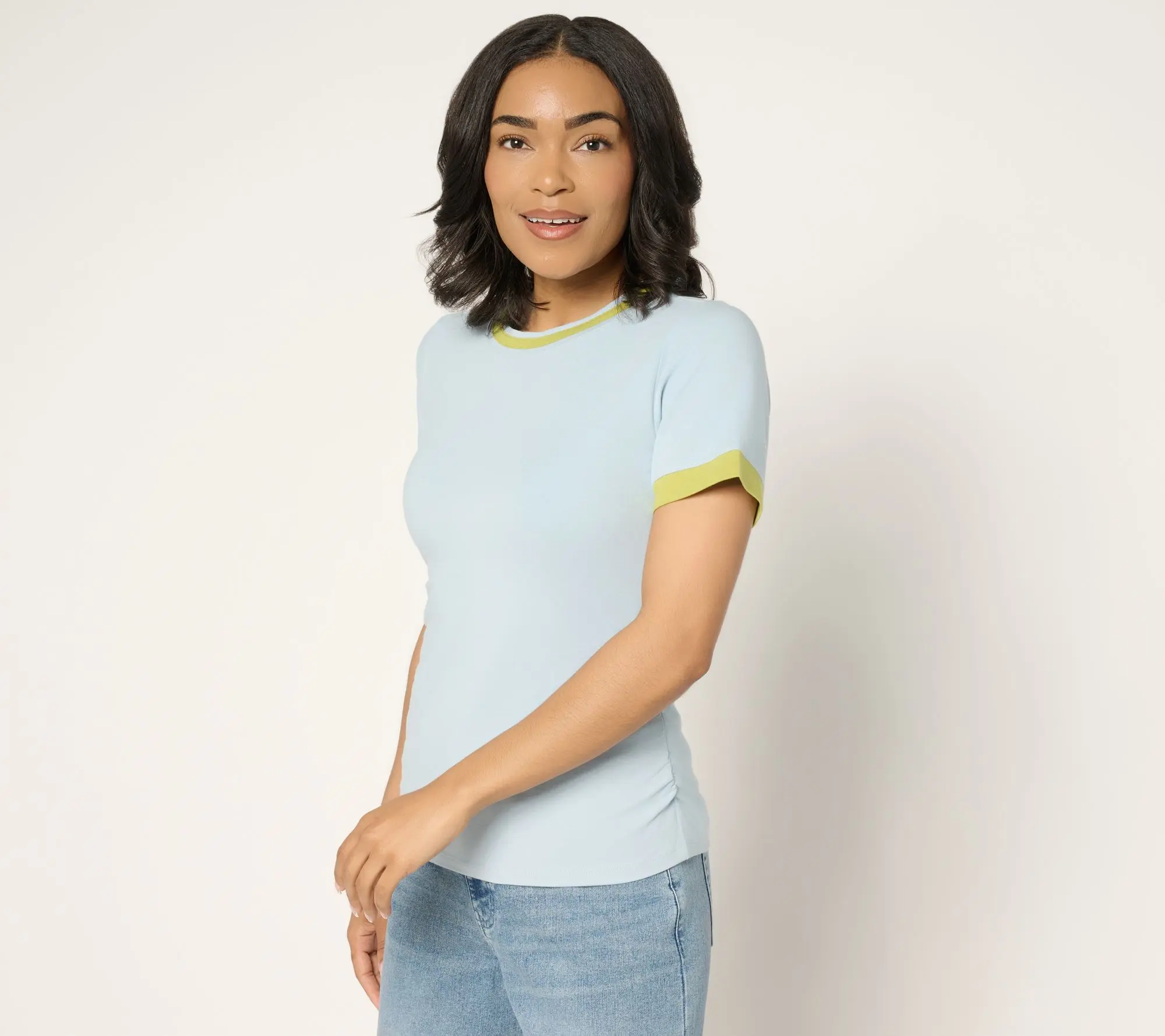 Me by Jennie Garth Forum Ruched Tee