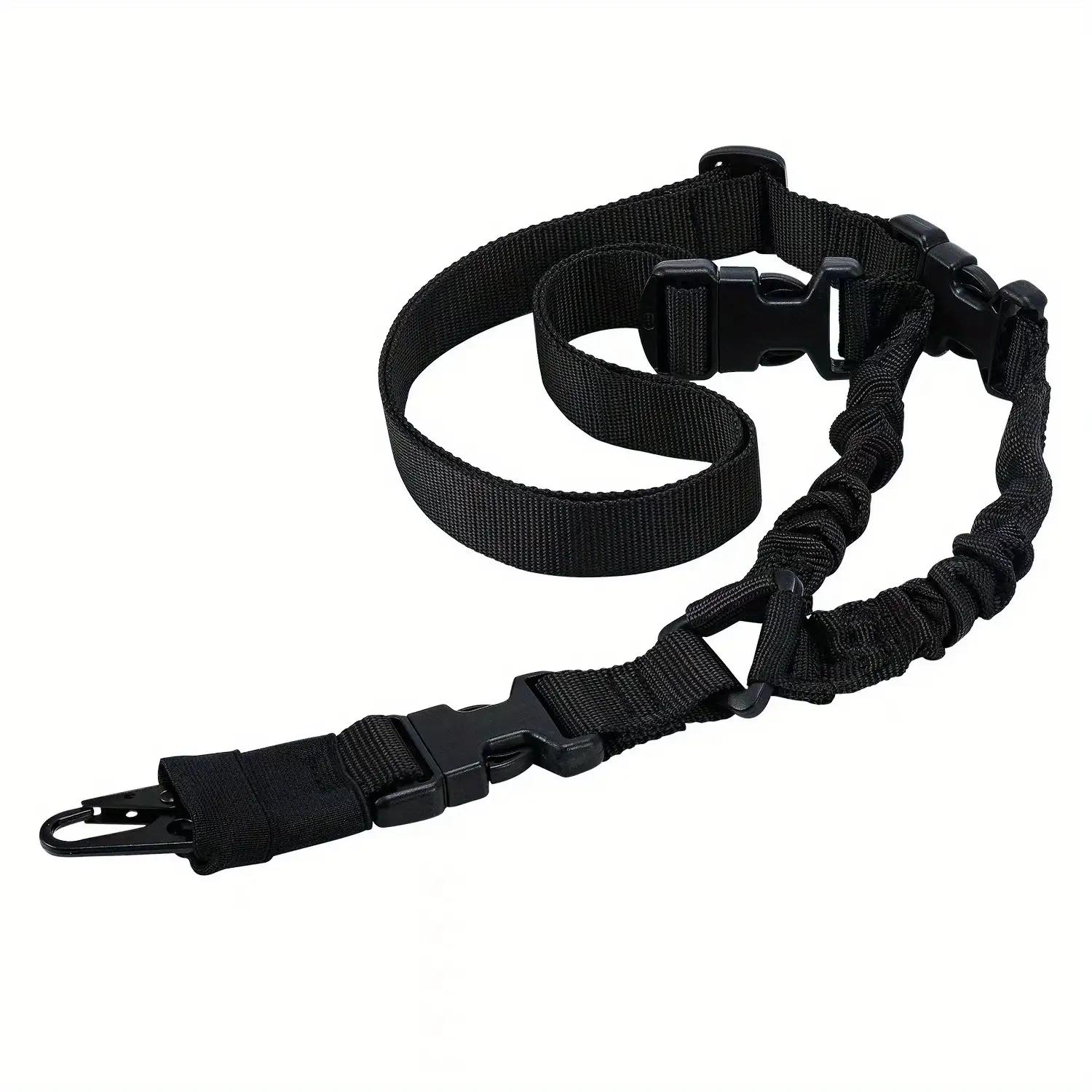 Tactical Single Point Rifle Sling 1 Count Rifle Rope Strap with Metal Buckle for Outdoor Hunting & Recreation Equipment