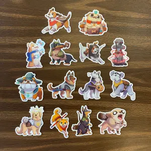 D&D Dogs Sticker Pack