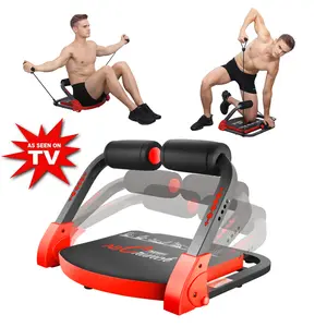 Magic BB Ab Workout Machine,Foldable Core and Abdominal Trainer, Sit Up&Push Up & Exercise Equipment, Ab Crunch Machine for Stomach Workout, Ab Core Trainer Abdominal Machine for Home Gym