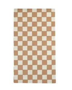 Brown Checkered Napkins