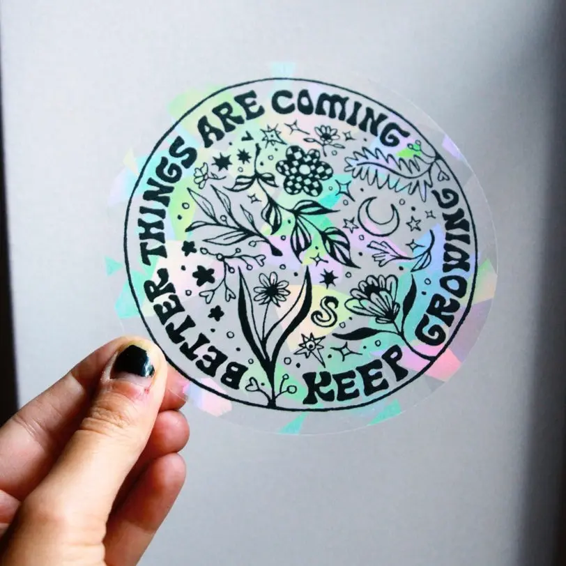 Better Things Suncatcher Window Decal Rainbow Maker Better Things Suncatcher Window Decal Rainbow Maker